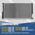 Dpi 13394 Factory Style 1-row Cooling Radiator Compatible With Bmw 228i 320i 328i 335i 428i 435i Activehybrid 3 At 2012-2016