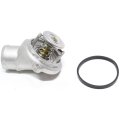 Thermostat Housing With For Mercedes Benz Sl500 1999 To 2006 Ml Class 1998 2007 G 2002 2008 Stainless Steel 1122030275 