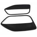 Door Insert Covers Replacement For 2005-2009 Ford Mustang Panel Front Driver Passenger Side Black 