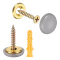 12 Pcs 16 8 Mm Decorative Caps Cover Nails Zinc Alloy Screw Covers Mirror Fixing Screws For Mirrors Coffee Tables Wooden Or 