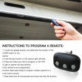 2 Pcs Garage Door Opener Remote With 3-button Dnt00089 Ld033 Ld050 For All Mega Code Systems