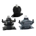 K0887 Fits 2003-2007 Honda Accord 2 4l Auto Front Rear Motor Mount Set 3pcs A4526hy A4517 A4516 
