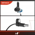 A-premium Abs Wheel Speed Sensor Compatible With Chevrolet Gmc Models Silverado 2500 Hd 2009-2010 Sierra Rear Driver And
