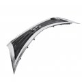 Hecasa Front Bumper Grill For 2013 2014 2015 Nissan Altima 623103ta0a Ni1200250 Upper Grille Chrome Shell Black Insert Sedan