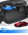 Cartist Cargo Liner Fits For Honda Accord Ex Ex-l Touring Sedan 4-door 2023 2024 Include Hybrid All Weather Trunk Mat Carpet