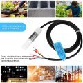 Temperature Humidity Sensor Soil Moisture Meter Stainless Steel Plastic Housing Fs400-sht2x Testing Tool Sht21