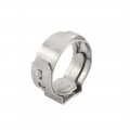 Uxcell 12 8mm-15 3mm 304 Stainless Steel Adjustable Tube Hose Clamps Silver Tone 50pcs