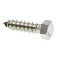 Prime-line Lag Screw Bolt Hex Head 3 8 In X 1-1 2 Grade 18-8 Stainless Steel Pack Of 25