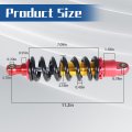 Motorcycle 285mm 11 Rear Shock Absorber Suspension Replacement For Central Single Off-road