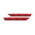 Rear Reflector Unit Pair For Hyundai Elantra 2017 2018 Driver And Passenger Side Fits Hy1184118 Hy1185118 92405-f2000 