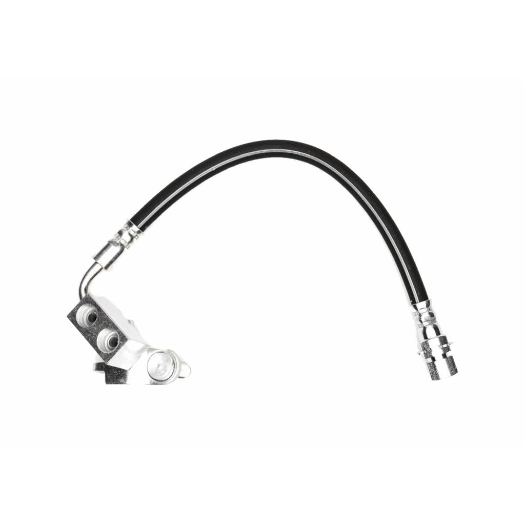 Front Brake Hose For Ford Thunderbird 1990 Alx-pau-df-350-54130-cla1 Dot Certified Replacement Part Black Standard Style