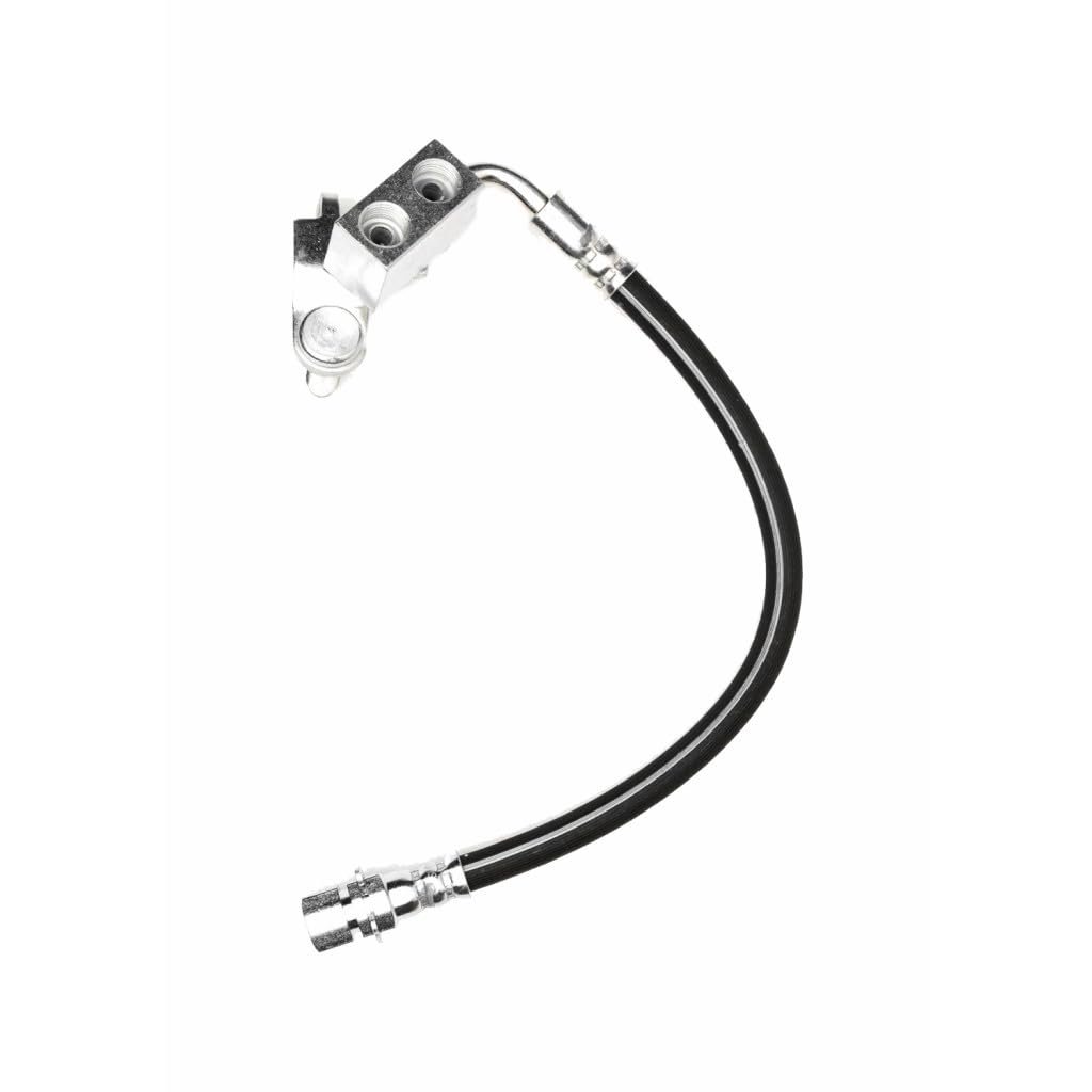 Front Brake Hose For Ford Thunderbird 1990 Alx-pau-df-350-54130-cla1 Dot Certified Replacement Part Black Standard Style