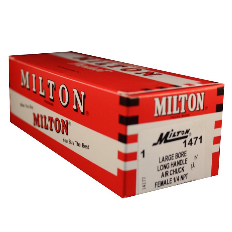 Milton 1471 1 4 Fnpt Long Handled Lock On Air Chuck