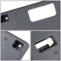 Factory Style Front License Plate Mounting Bracket Compatible With Honda Hr-v Sport Touring 19-21 Matte Black