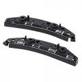 G-plus 1 Pair Front Bumper Bracket Left Right Side Compatible With 2017-2020 Tesla Model 3 1084181-00-e 1084182-00-en Black