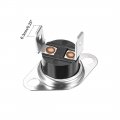 Uxcell Ksd301 Thermostat 95a 203a F 10a Normally Closed N C Adjust Snap Disc Temperature Switch For Microwave Oven Coffee Maker