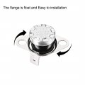 Uxcell Ksd301 Thermostat 95a 203a F 10a Normally Closed N C Adjust Snap Disc Temperature Switch For Microwave Oven Coffee Maker