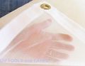 10 X White Mesh Screen Shade Tarp With Grommets 