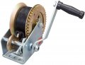 Torin Atrt1161sb 1600lbs Capacity Heavy Duty Manual Hand Crank Winch With 32 8ft Nylon Strap For Boats Trailers Trucks Atvs 