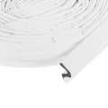 Weather Stripping Door Seal 29 Ft Foam Kerf V-shape Soundproofing Exterior Frame Strip For Large Gap White Cover Grey 