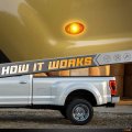 Hercoo Dually Bed Fender Led Side Marker Lights Front Rear Lamps Compatible With Ford 1999-2010 F350 F450 F550 Super Duty