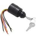Saihisday 87-88107a5 Boat Ignition Switch Replacement For Mercury Sierra Replaces 87-88107 87-17393 