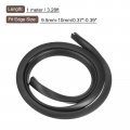 Uxcell U Channel Edge Trim 3 3ft Length Rubber Guard Seal Strip Protector Flat Type Fit For 9 5-10mm 35 64 W X 15 32 H Black