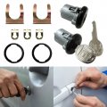1 Pair Replacement Door Lock Cylinders With Keys For Chevrolet Astro Van 1985-1995