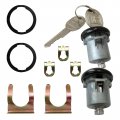 1 Pair Replacement Door Lock Cylinders With Keys For Chevrolet Astro Van 1985-1995