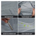 X Autohaux Full Suv Car Cover W Zipper Door Soft Lining Waterproof Outdoor All Weather Fit For 207 X79 X73 Suvs Breathable Rain