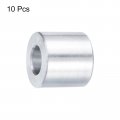 Uxcell 10pcs Aluminum Spacer 3 8 Bore X 4 Od 5 Length Screw Standoff Bushing Plain Finish Round Metal For Id Screws Bolts And