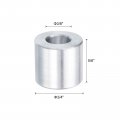 Uxcell 10pcs Aluminum Spacer 3 8 Bore X 4 Od 5 Length Screw Standoff Bushing Plain Finish Round Metal For Id Screws Bolts And