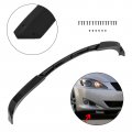 Ocpty 3pcs Glossy Black Front Bumper Lip Compatible With 0 2006-2008 For Lexus Is250