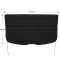 Trunk Cargo Cover Luggage Security Shade For 2010-2017 Audi Q5 2 0l 3 2009-2012 2l