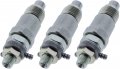 Solarhome 3pcs Fuel Injectors 15271-53020 Compatible With Kubota V1902 V1702 D750 D850 D950 D1402 Bobcat 220 225 231