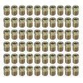 150pcs 3 8 Inch-24 Threads Brake Line Nut Fittings For 16 Steel Tubing Car 