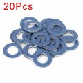 X Autohaux 20pcs M12 Blue Oil Drain Plug Gaskets Replacement For Toyota 90430-12031