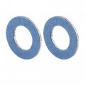 X Autohaux 20pcs M12 Blue Oil Drain Plug Gaskets Replacement For Toyota 90430-12031