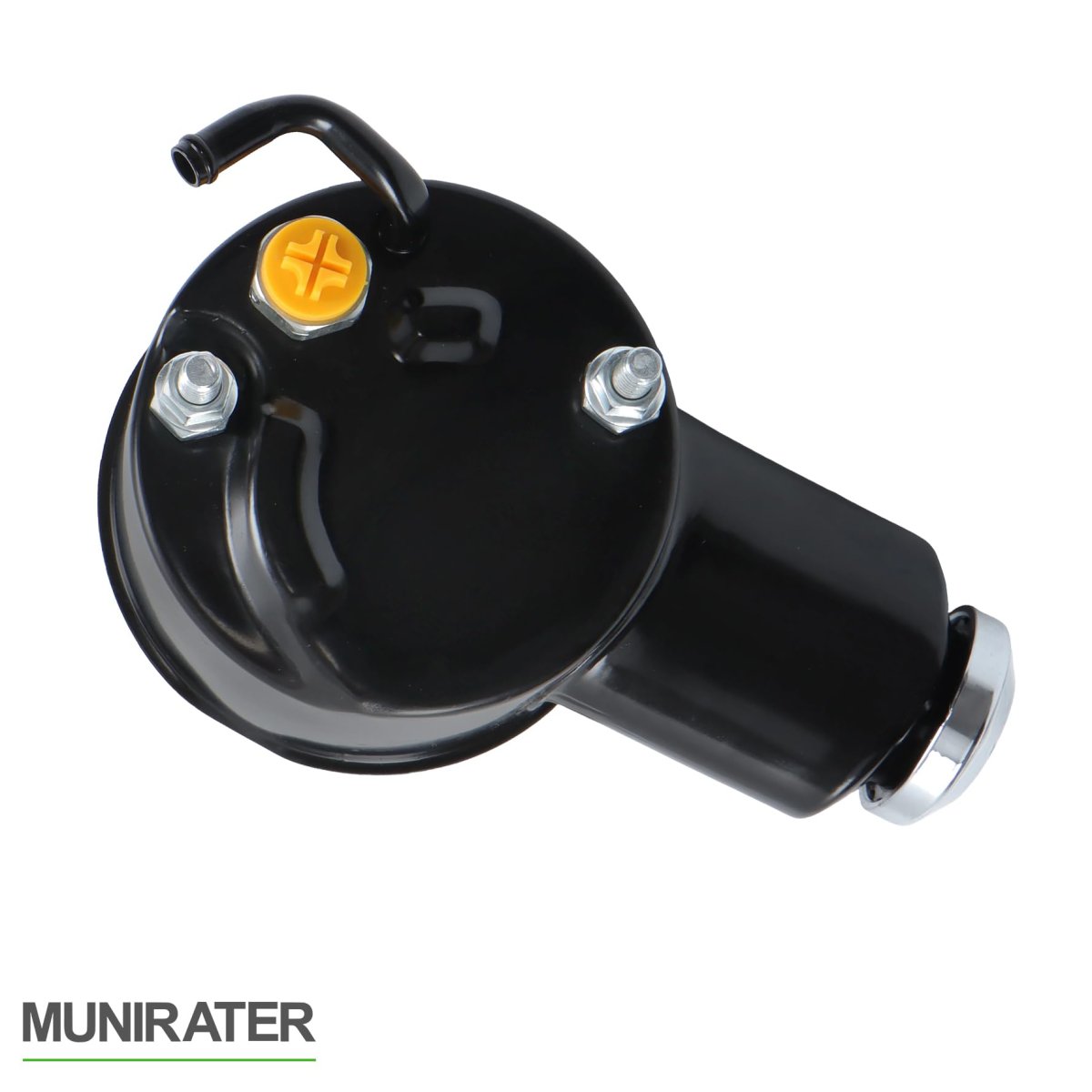 Black Power Steering Pump Replacement For Small And Big Block 283 305 307 327 350 396 400 402 427 454 Engines Cast Iron