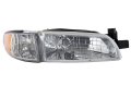 Passenger Right Headlight Assembly For 1997 1998 1999 2000 2001 2002 2003 Pontiac Grand Prix Halogen Dual High Low Beam With 