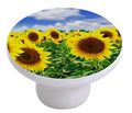 Carolina Hardware And Decor 2184 Sunflowers In Field Ceramic Cabinet Drawer Knob 