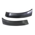 Front Bumper End Pair For Toyota Rav4 2009 2010 2011 2012 Driver And Passenger Side Matte Black Plastic Sport Model To1004175 