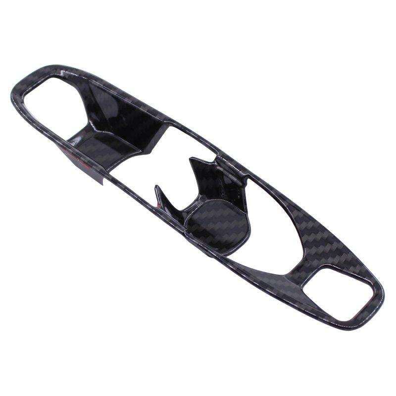 Xtremeamazing Carbon Fiber Console Gear Shift Control Cover For Corvette C8 2020-2023