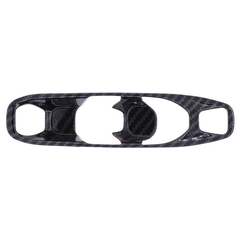 Xtremeamazing Carbon Fiber Console Gear Shift Control Cover For Corvette C8 2020-2023