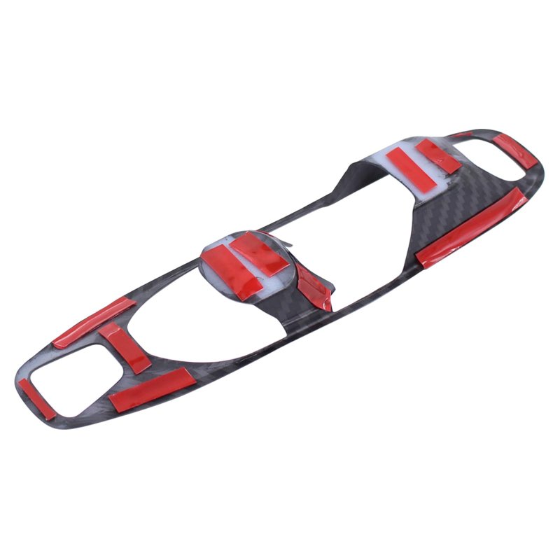 Xtremeamazing Carbon Fiber Console Gear Shift Control Cover For Corvette C8 2020-2023