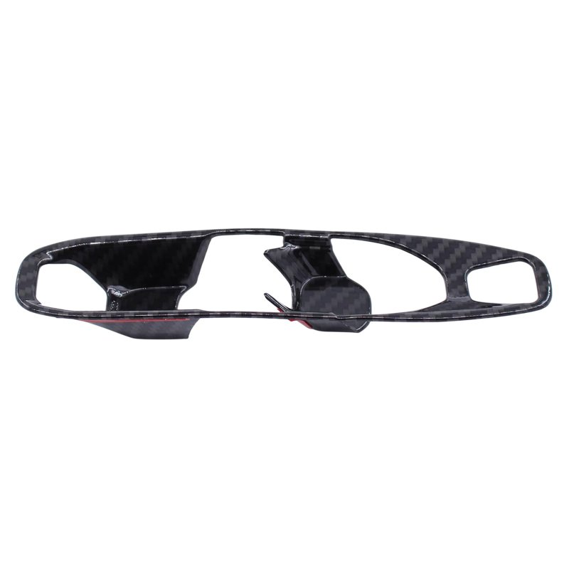 Xtremeamazing Carbon Fiber Console Gear Shift Control Cover For Corvette C8 2020-2023