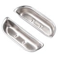 Front Door Armrest Cup Holderor 1973 1979ord Series 100 F 150 F 250 F 350 And 1978 Bronco Chrome Silvery Steel Inner Panel Bin 