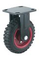 Steelex D2578 Fixed Heavy Duty Industrial Wheel 6 Black 