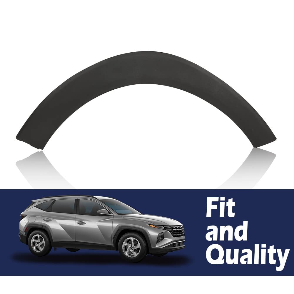 Fender Wheel Molding Flare Right Passenger Side For Hyundai Tucson 2 0l 1999cc 122cu In L4 Dohc 2016-2020 87712-d3000ca