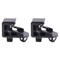 2pcs Black Headlight Bracket Mounting Clips For Toyota Corolla Tacoma Highlander 4runner Lexus Rx300 Gx470 Rx330 Gx460 Rx400h 